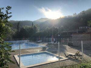 Piscine camping Rennes-les-Bains