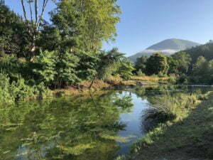 River fishing campsite Rennes-les-Bains