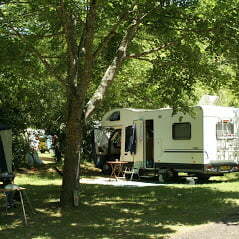 pitches campsite Rennes-les-Bains caravan tent