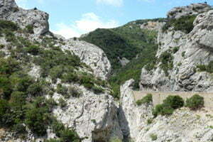 Gorges Galamus campsite Rennes-les-Bains