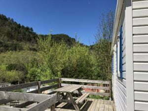 static caravan campsite Rennes-les-Bains