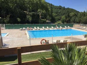 Campsite swimming-pool Rennes-les-Bains