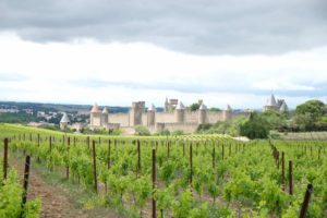 Carcassonne castle campsite La Bernede